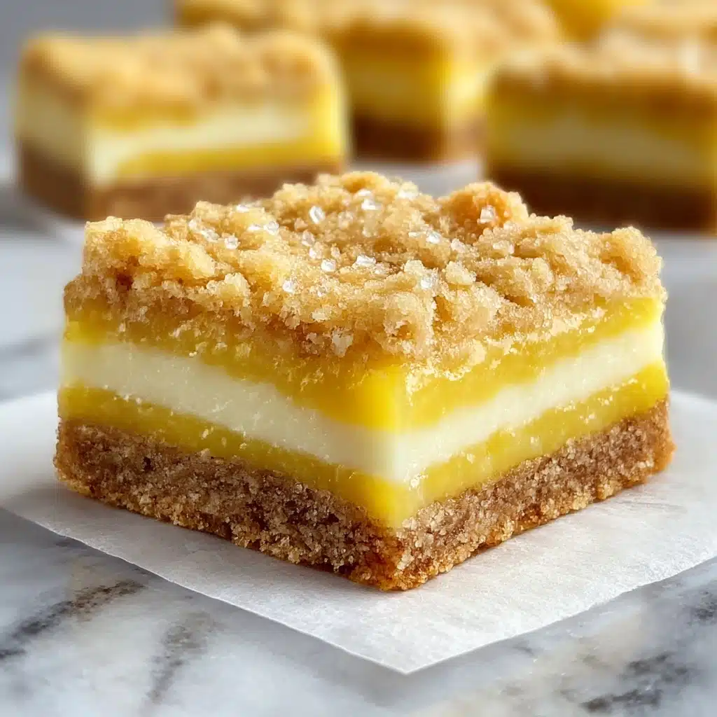 Lemon Crumb Bars Recipe - Recipe Image