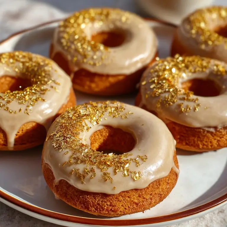 Baked Pumpkin Donuts with Maple Glaze Recipe