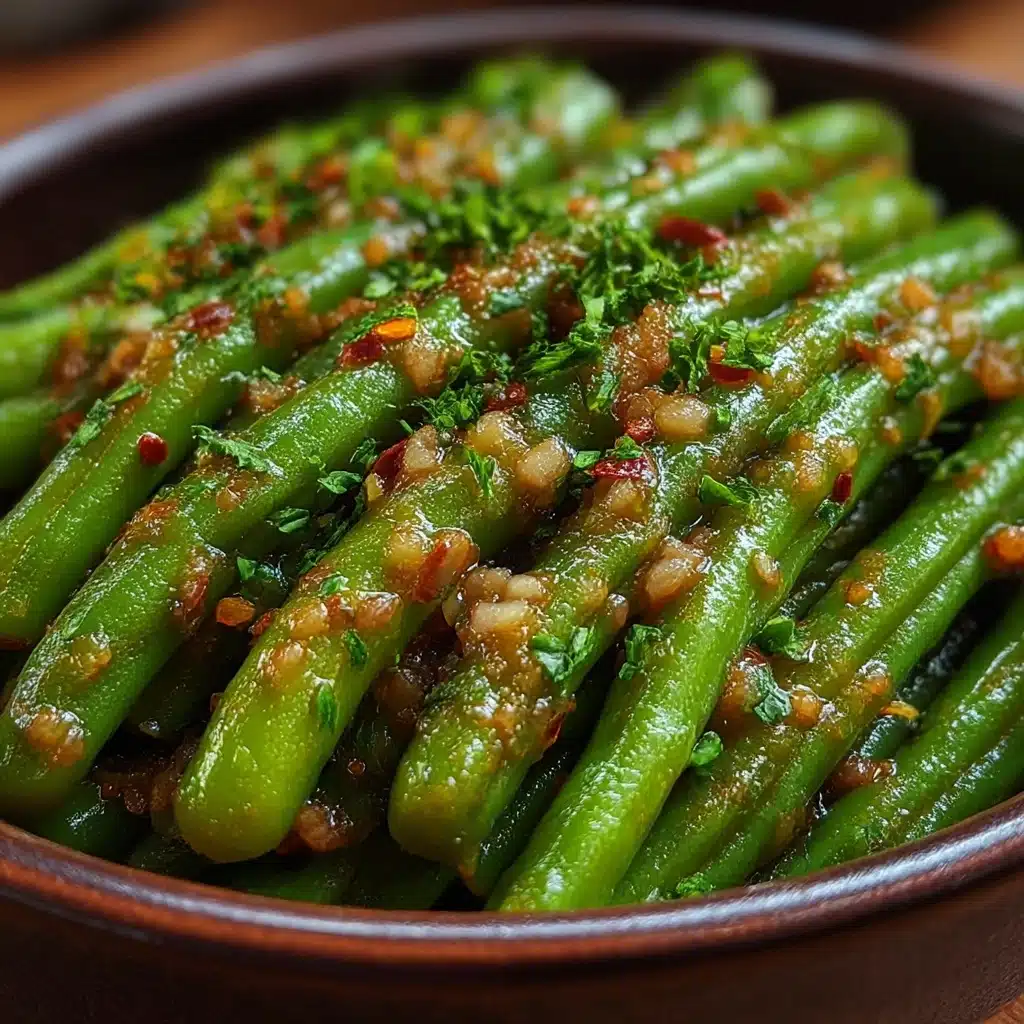 Savory Garlic Butter Green Beans Recipe - Recipe Image
