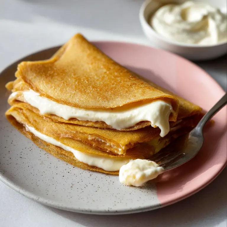 Pumpkin Crepes Recipe