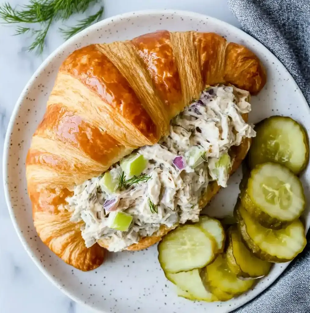 Savory Dill Pickle Chicken Salad Recipe