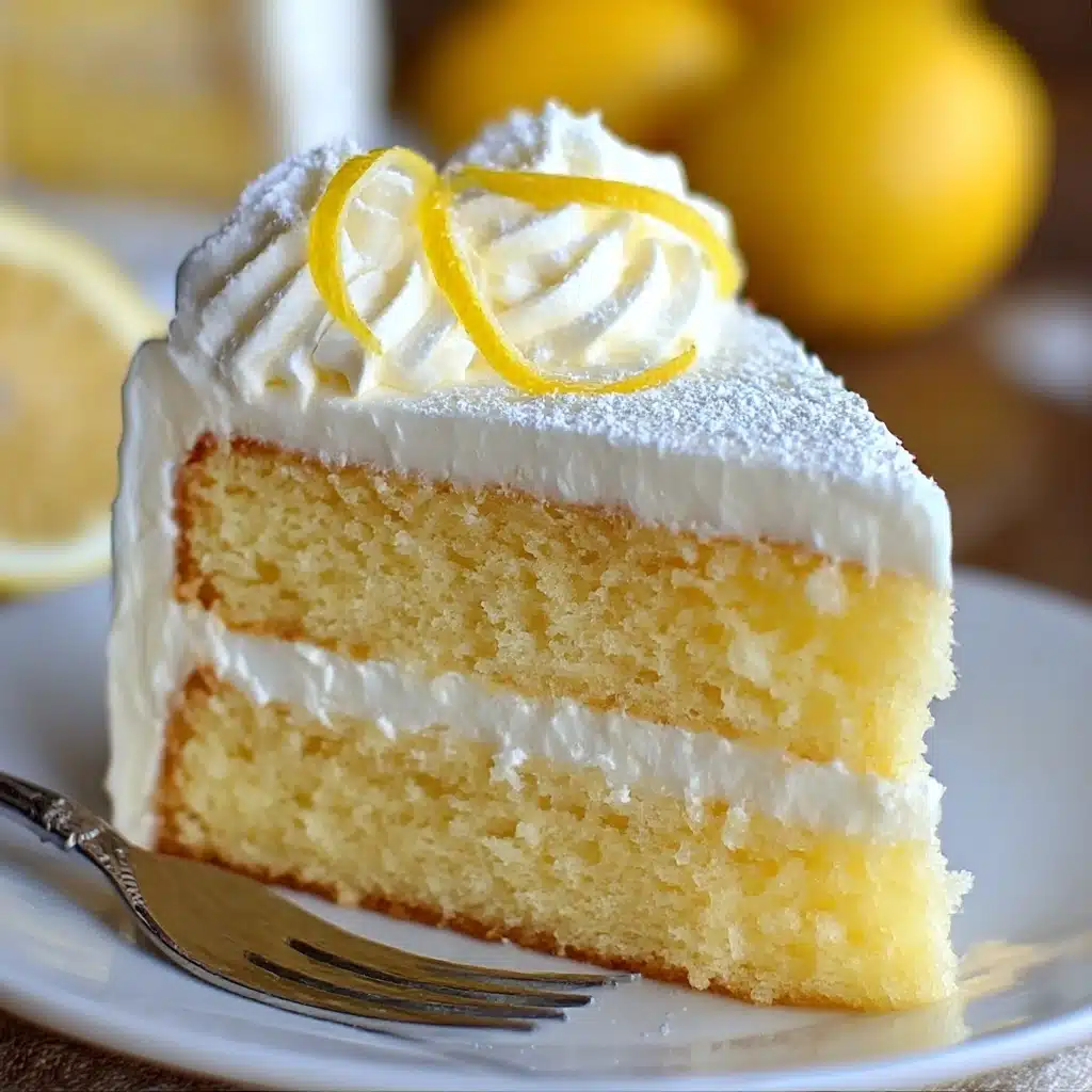 Top 1 Italian Lemon Cream Cake Recipe - Recipe Image