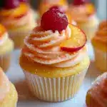 Peach Bellini Cupcakes Recipe