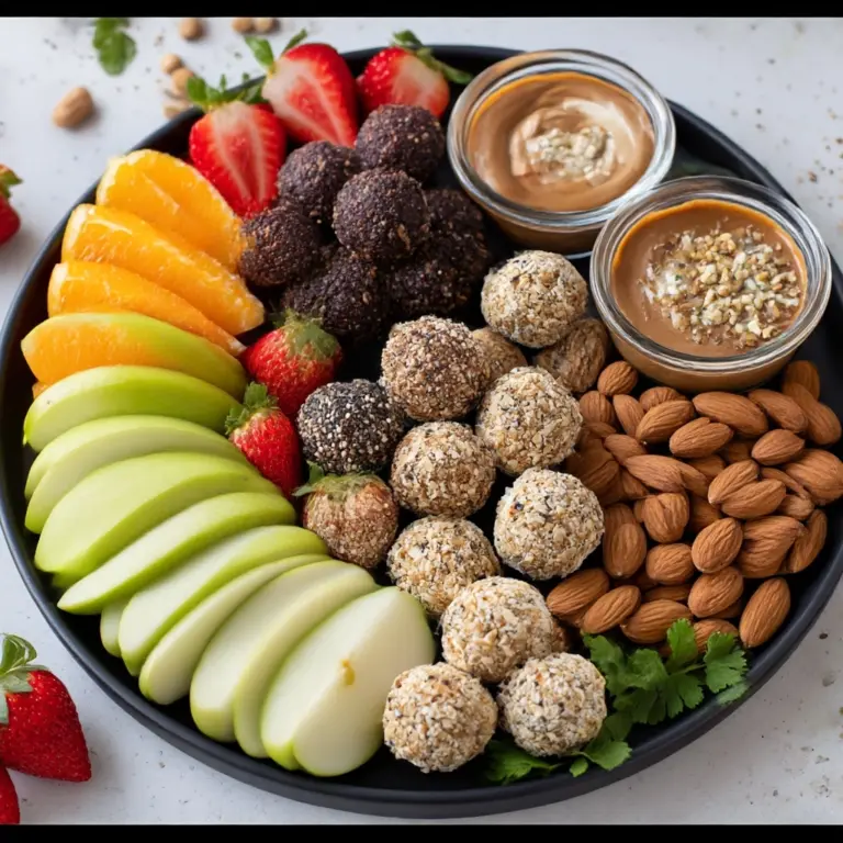 Protein ball charcuterie board Recipe