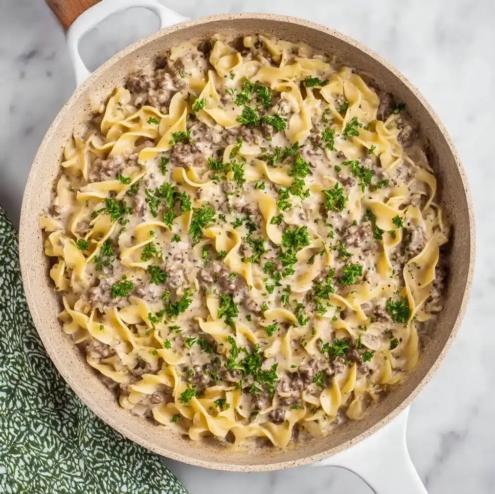 The Best Hamburger Stroganoff Recipe