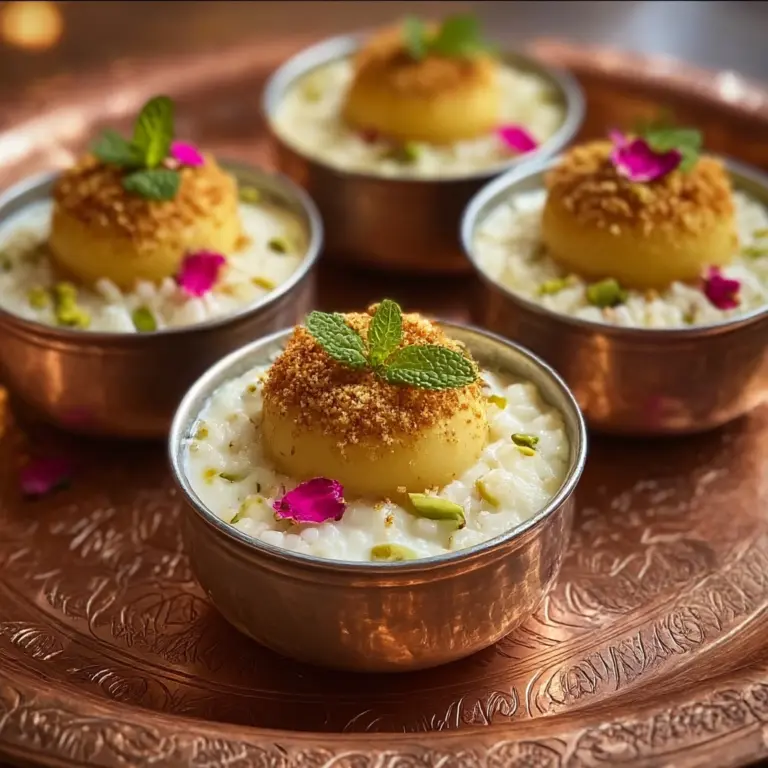 Custard Apple Rice Pudding Cups for a Festive Delight Recipe
