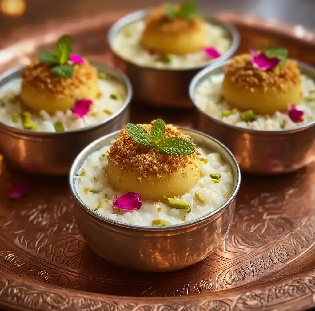 Custard Apple Rice Pudding Cups for a Festive Delight Recipe