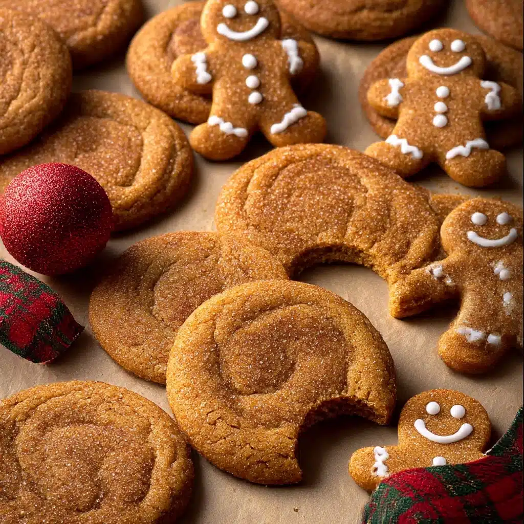 Gingerbread Cheesecake Cookies Recipe - Recipe Image