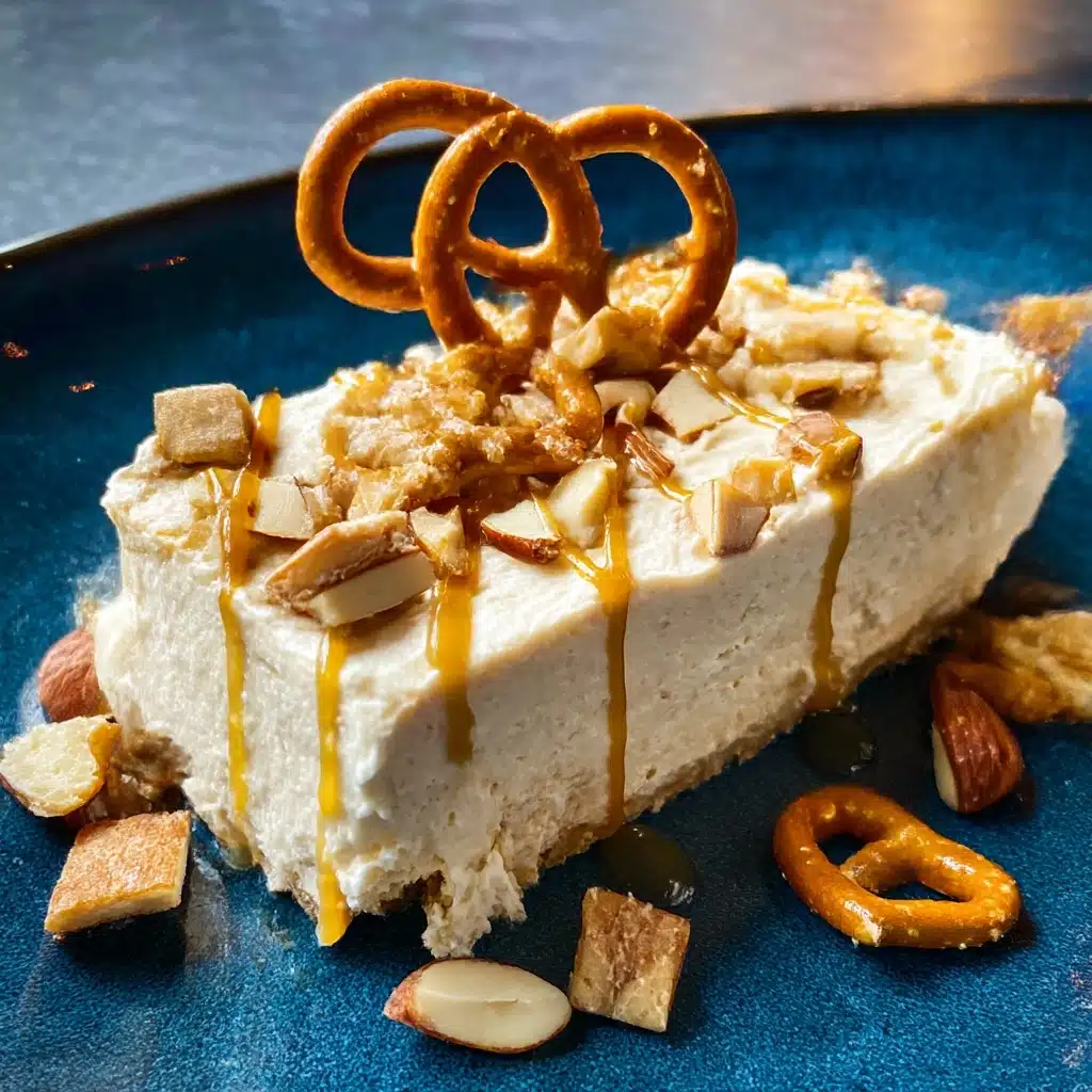 Peanut Butter Pretzel Pie Recipe - Recipe Image