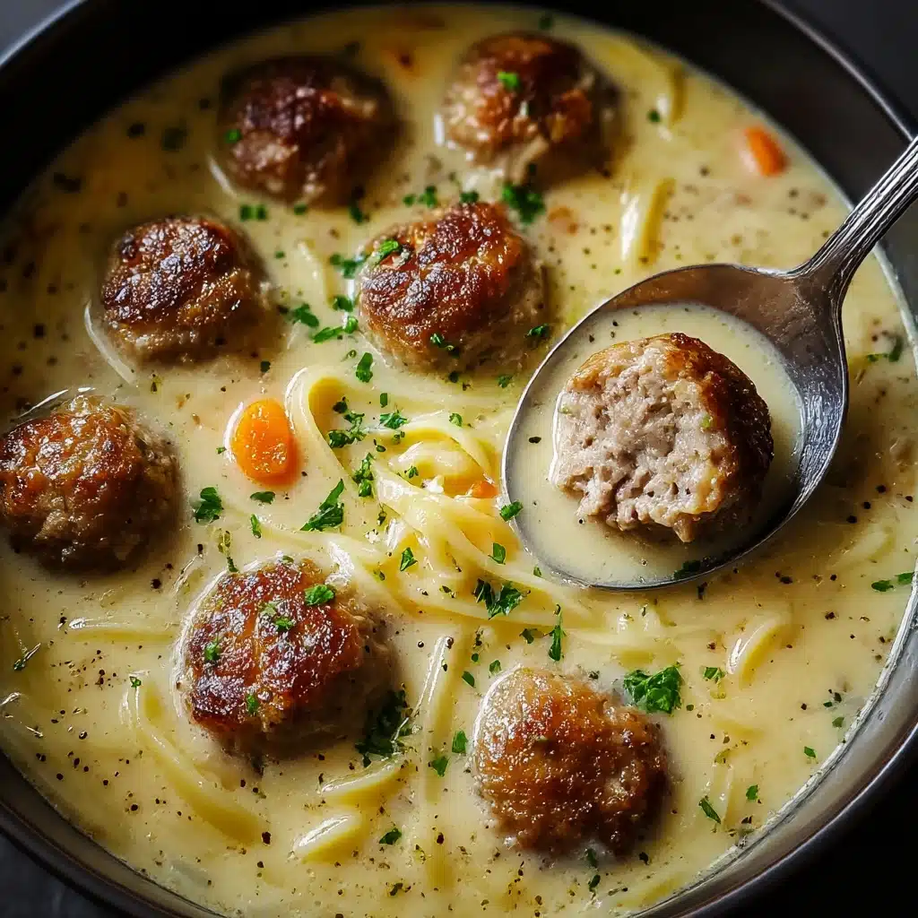 Cozy Swedish Meatball Soup Recipe - Recipe Image