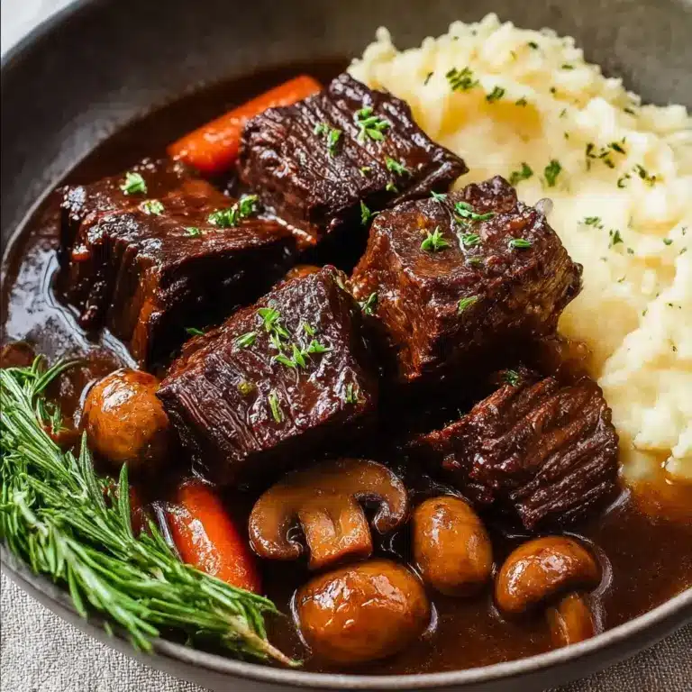 Super Tender Crockpot Beef Short Ribs Recipe