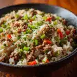 Dirty Rice with Ground Beef