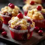 Cherry Cobbler Muffins Recipe