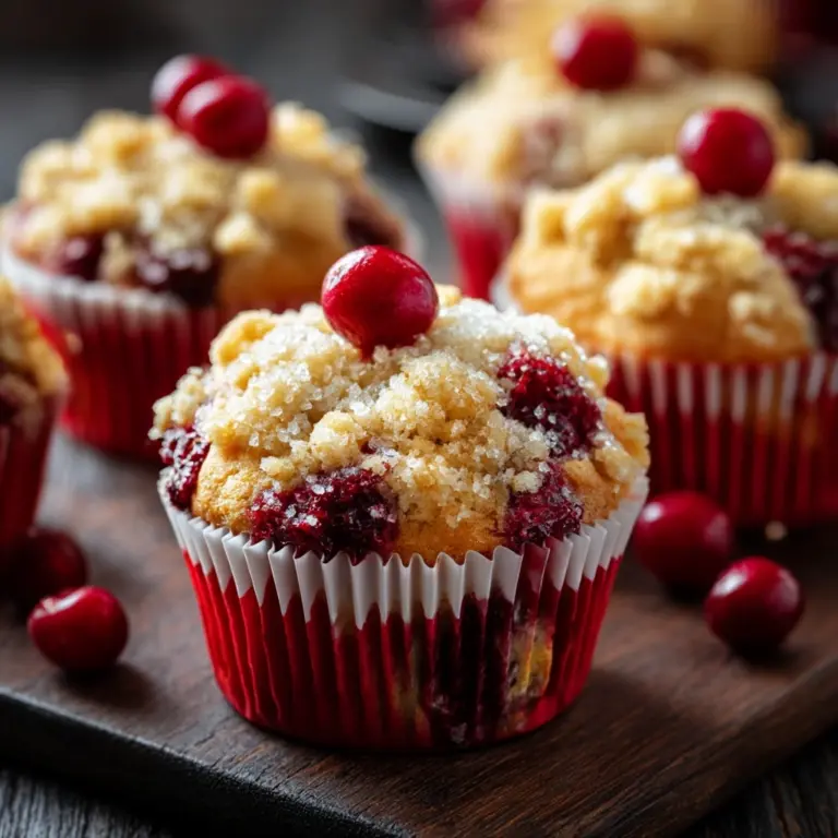 Cherry Cobbler Muffins Recipe