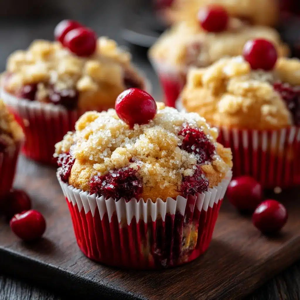 Cherry Cobbler Muffins Recipe - Recipe Image
