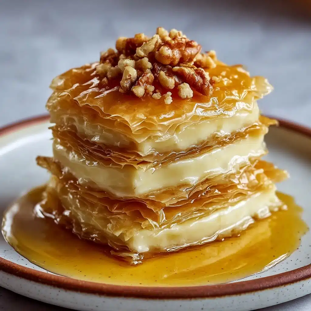 secake Phyllo Cookies with Honey Drizzle Recipe - Recipe Image