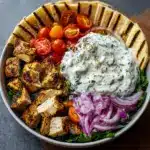 Greek Chicken Gyro Bowls Recipe