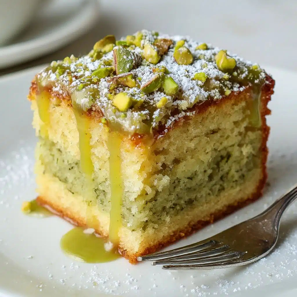 Vegan Pistachio Coffee Cake Recipe - Recipe Image