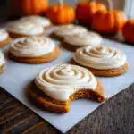 Pumpkin Sugar Cookies with Cream Cheese Frosting Recipe