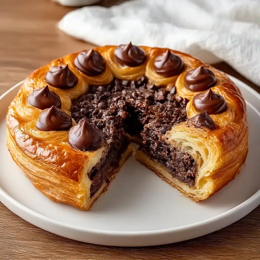 Chocolate Croissant Breakfast Bake that Everyone Loves! Recipe - Recipe Image