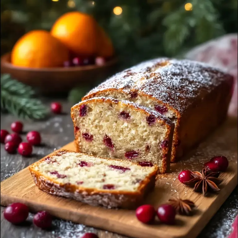Deliciously Easy Cranberry Orange Bread for Holiday Cheer Recipe