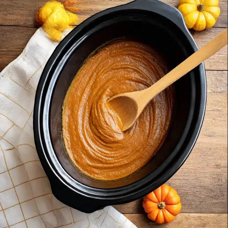 Slow Cooker Pumpkin Butter Recipe