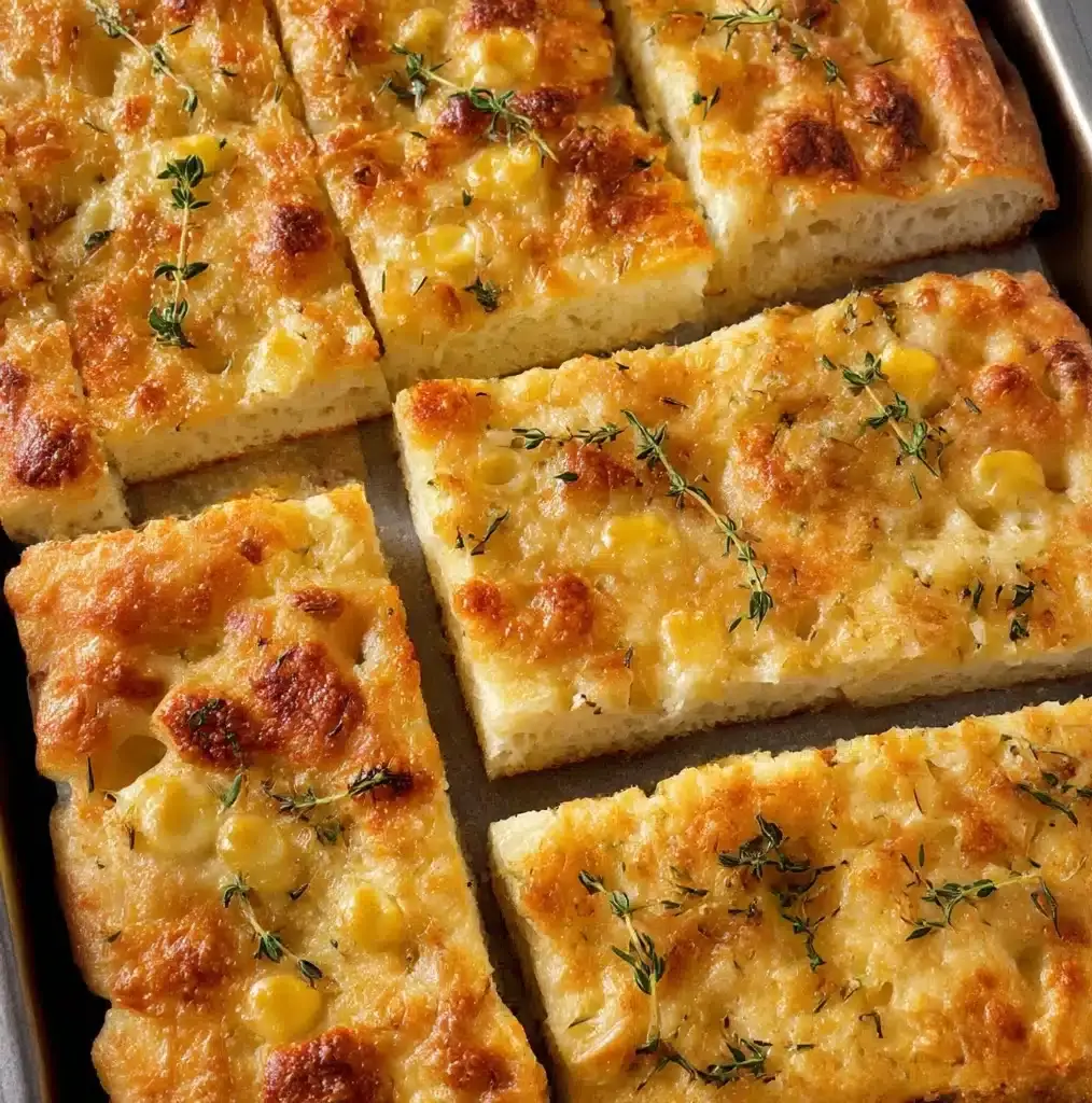 Gruyère & Thyme Italian Focaccia Recipe