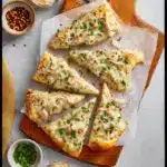 The Viral Chicken Alfredo Garlic Bread