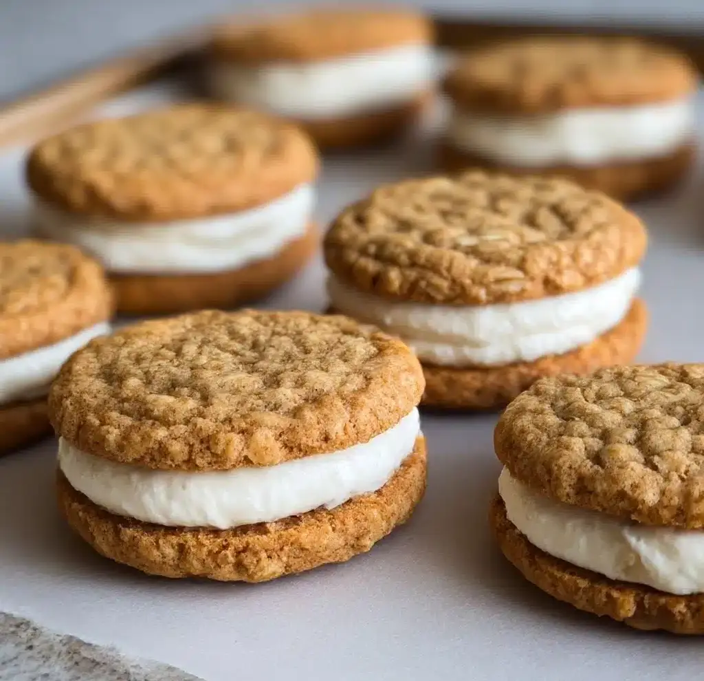 Tiny Oatmeal Cream Pies Recipe