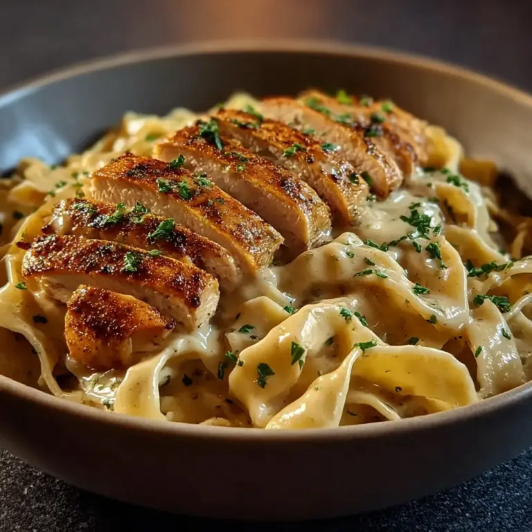 Chicken with Buttered Noodles