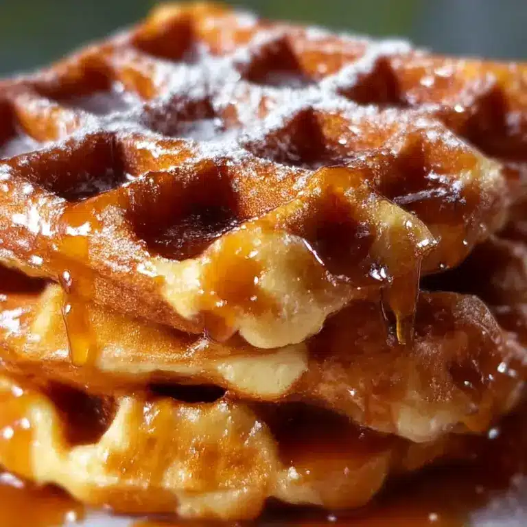 Apple Fritter Waffle Donuts Recipe