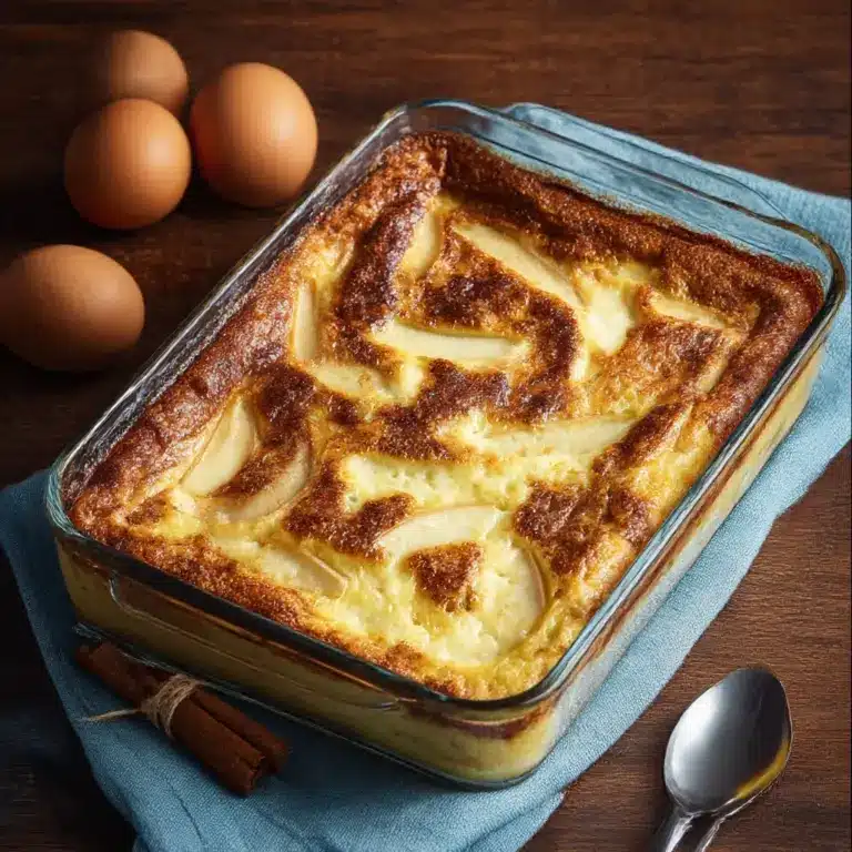 Apple Cinnamon Cottage Cheese Bake Recipe