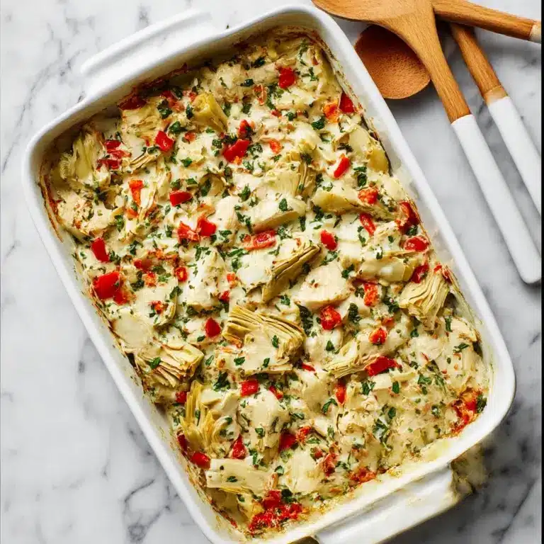 Spinach Artichoke Chicken Bake Recipe