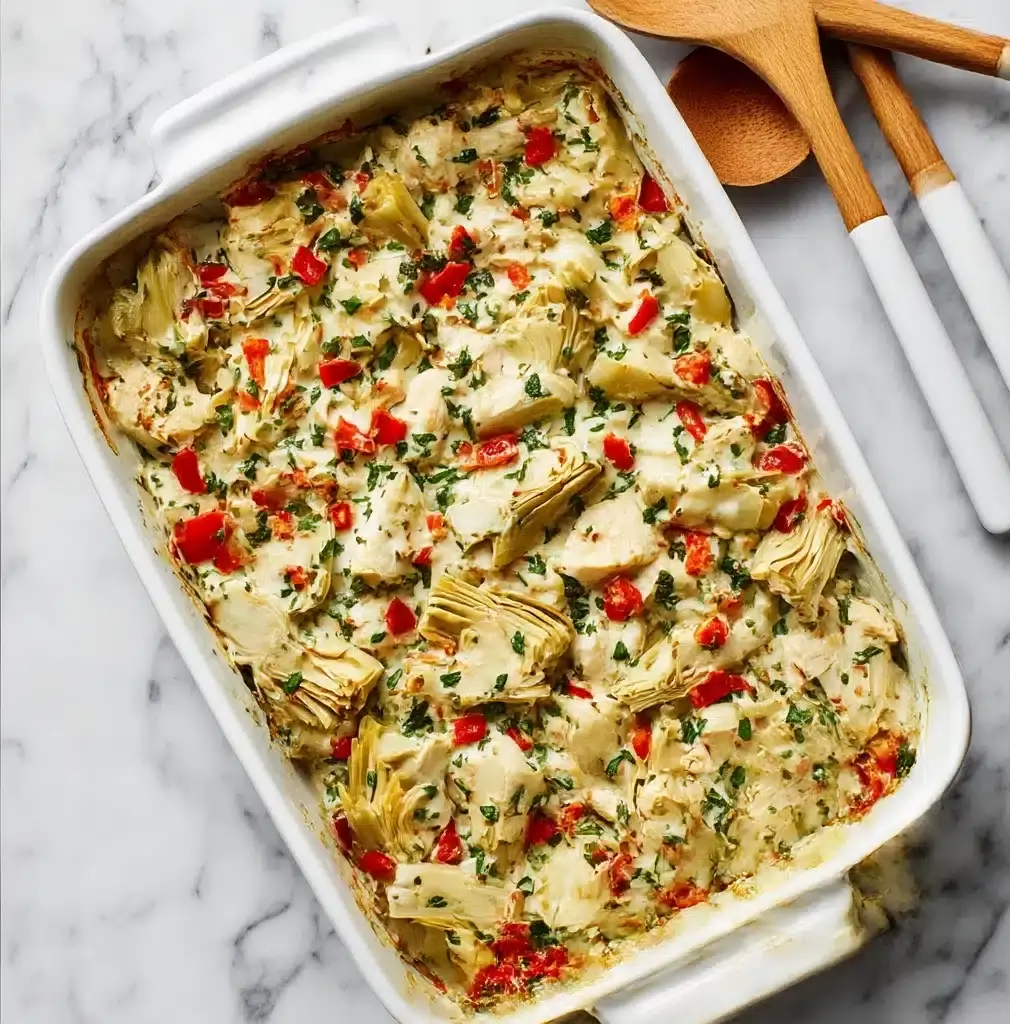Spinach Artichoke Chicken Bake Recipe