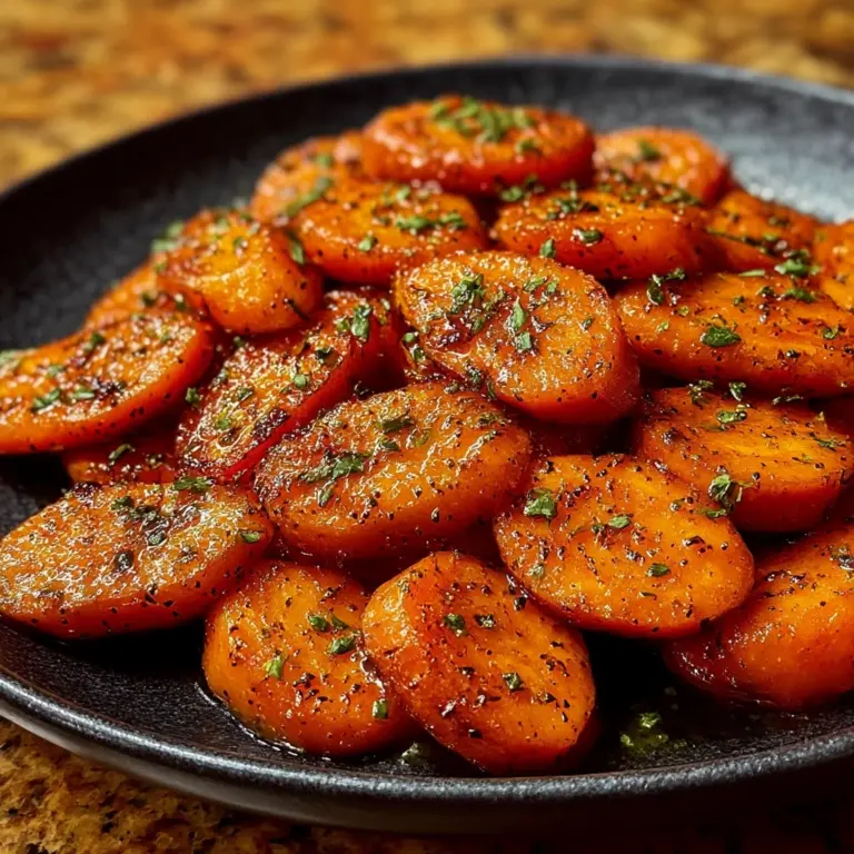 Amish baked honey-glazed carrots Recipe