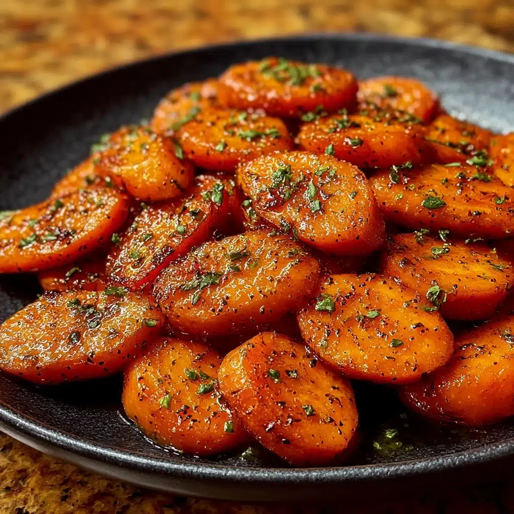 Amish baked honey-glazed carrots Recipe - Recipe Image