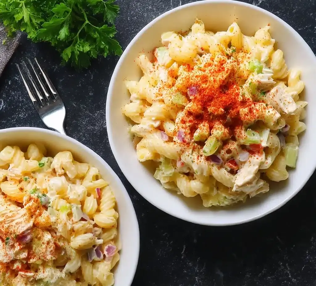 Cold Chicken Macaroni Salad Recipe