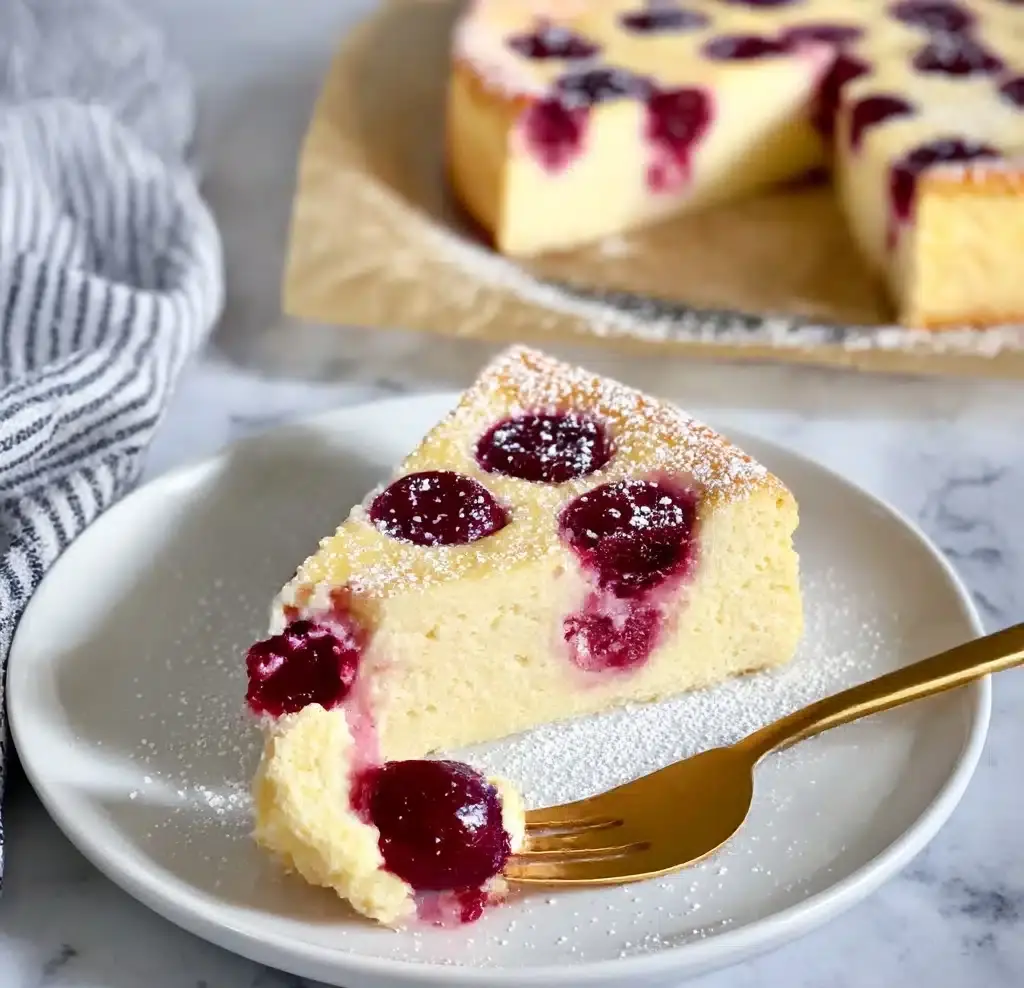 Berry Cottage Cheese Clafoutis Recipe