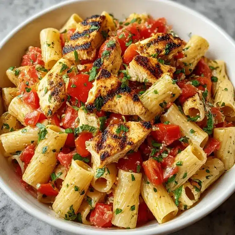 How to Cook Perfect Bruschetta Chicken Pasta Recipe
