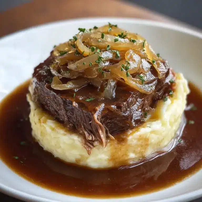 Savory French Onion Pot Roast Recipe