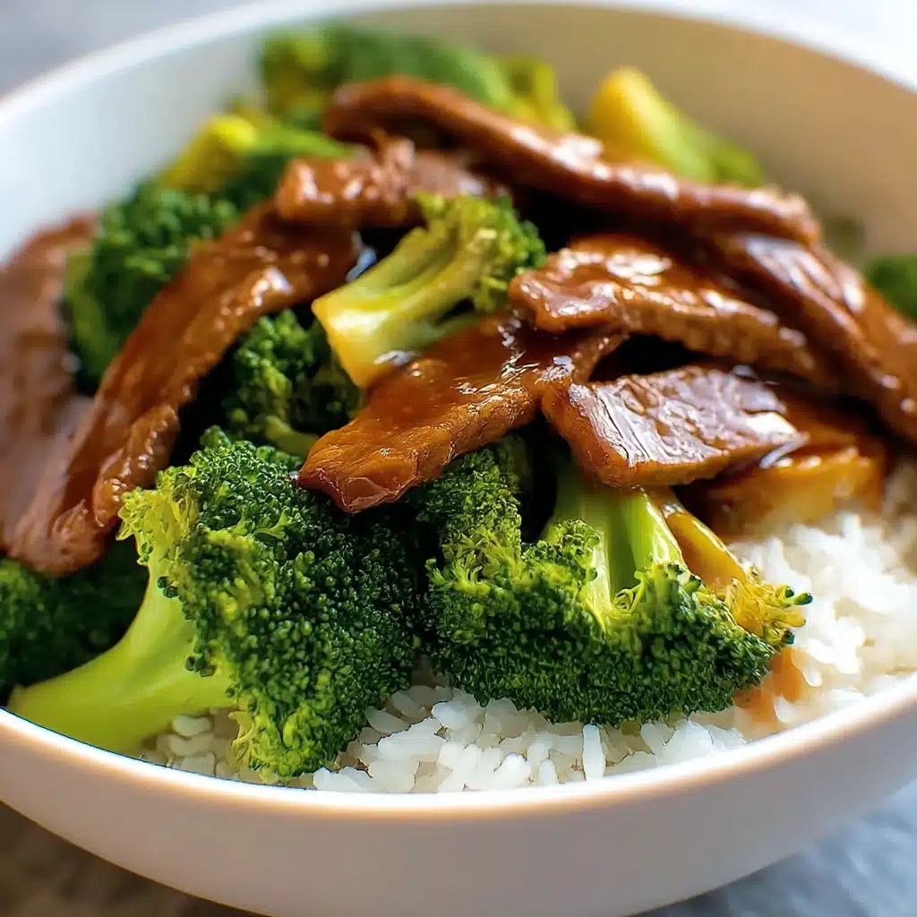 Savory Crock Pot Beef and Broccoli Recipe - Recipe Image