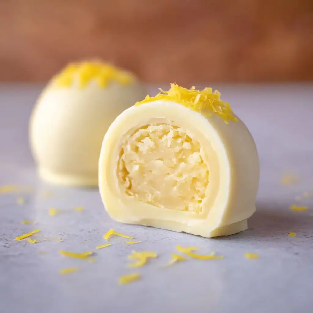 Creamy Lemon Truffles Recipe - Recipe Image