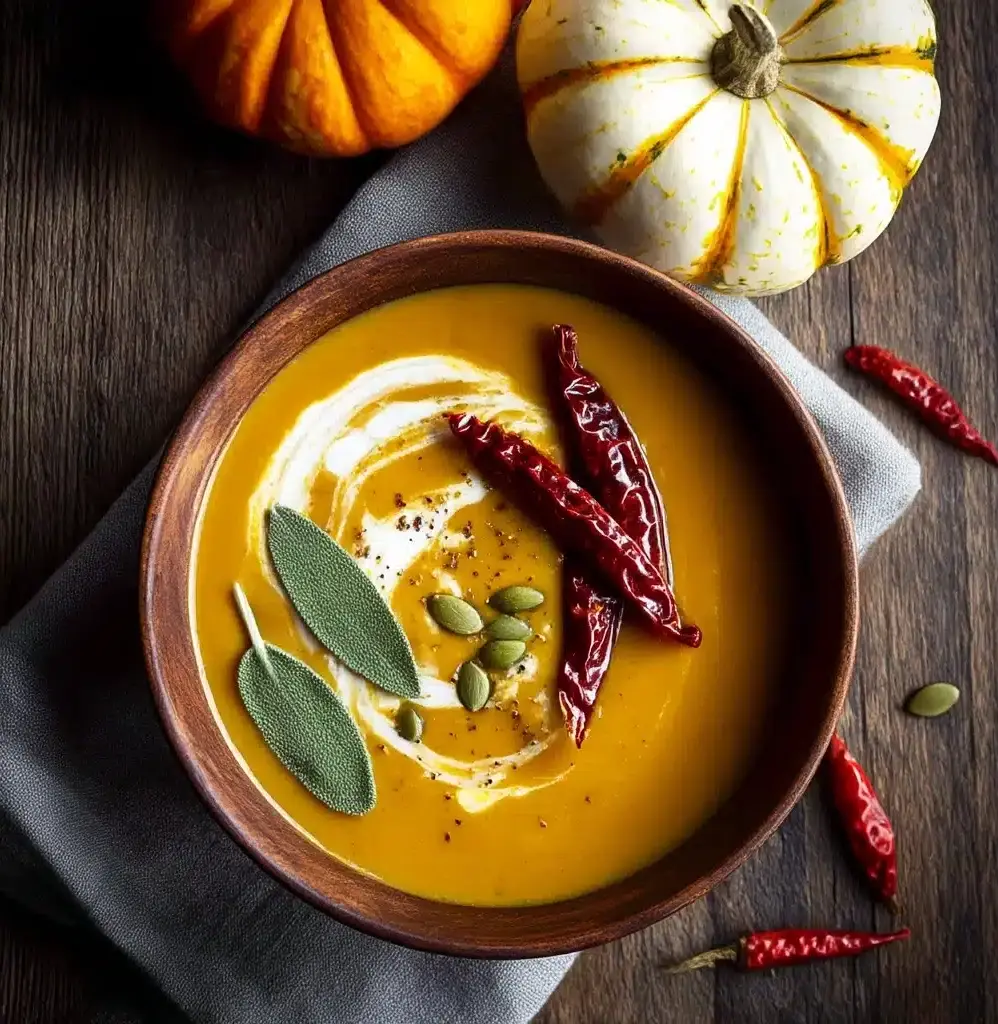 Coconut Curry Pumpkin Soup Recipe
