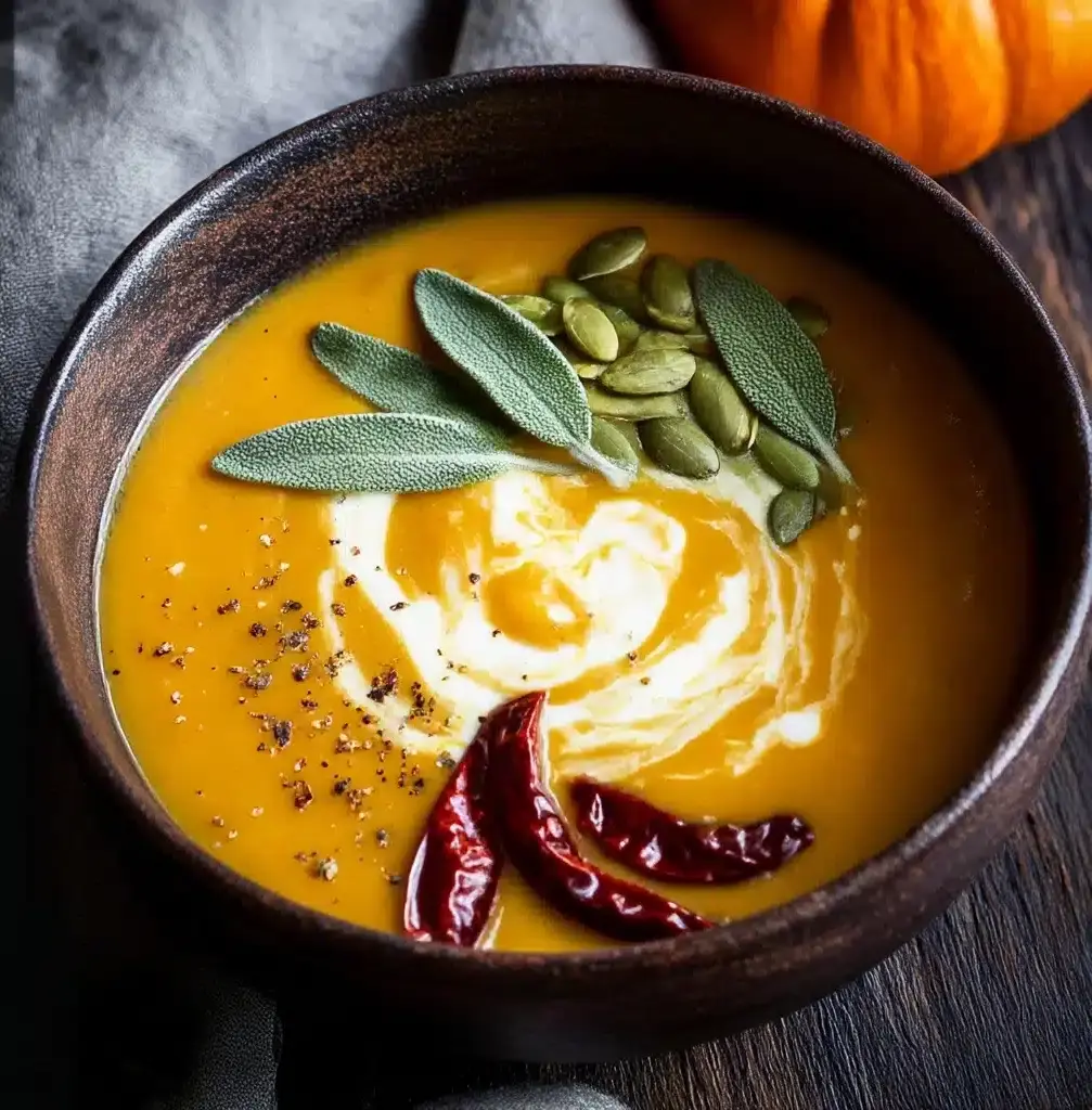 Coconut Curry Pumpkin Soup Recipe