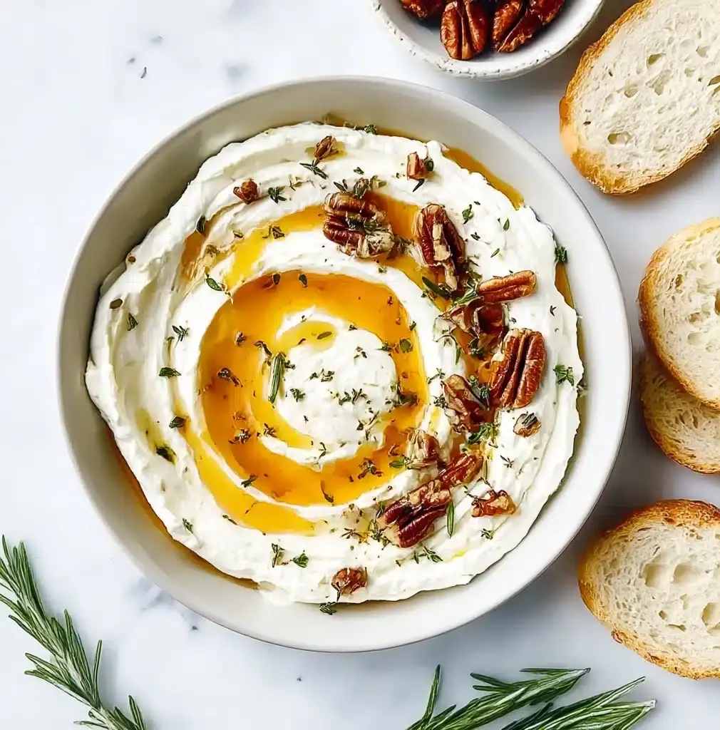 Spicy Ricotta Dip with Hot Honey Recipe
