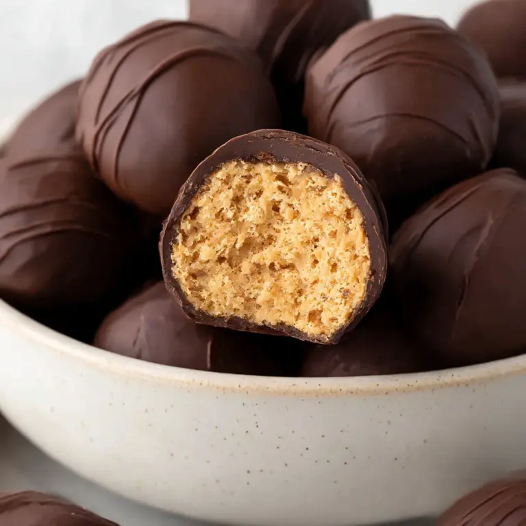Peanut Butter Balls with Rice Krispies Recipe