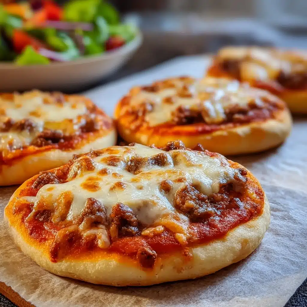 The Secret Behind Old School Pizza Burgers Recipe - Recipe Image