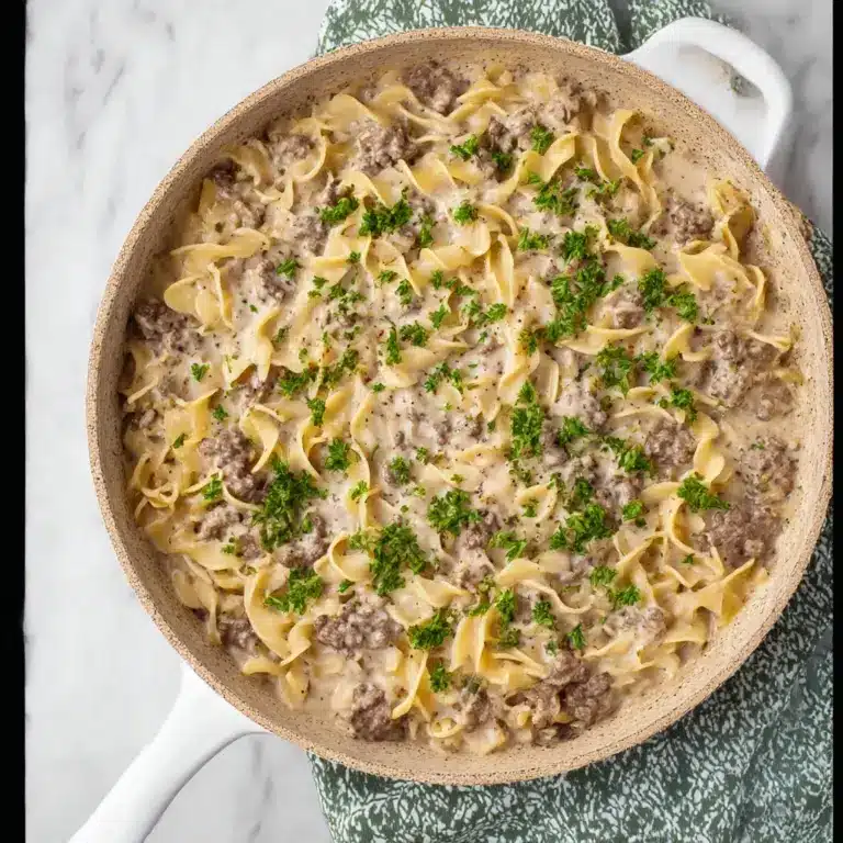 The Best Hamburger Stroganoff Recipe