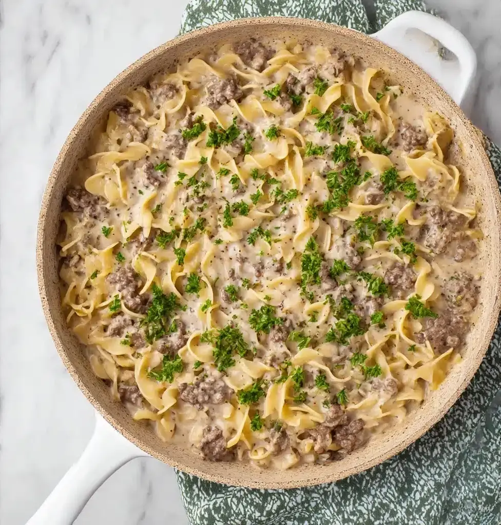 The Best Hamburger Stroganoff Recipe
