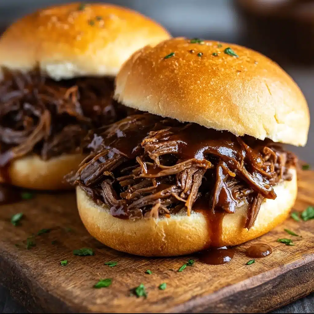 Crockpot French Dip Sandwiches Recipe - Recipe Image